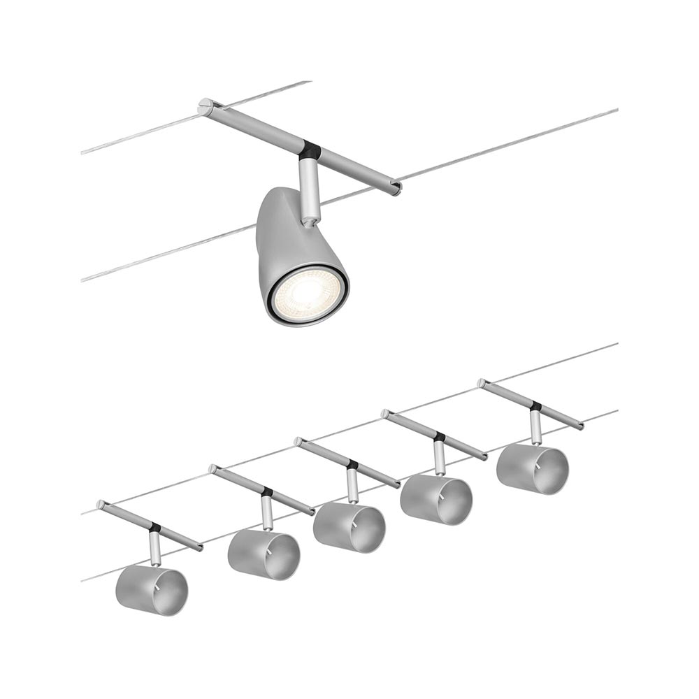 S.Luce CorDuo Seilsystem Cup Basis-Set Chrom-Matt