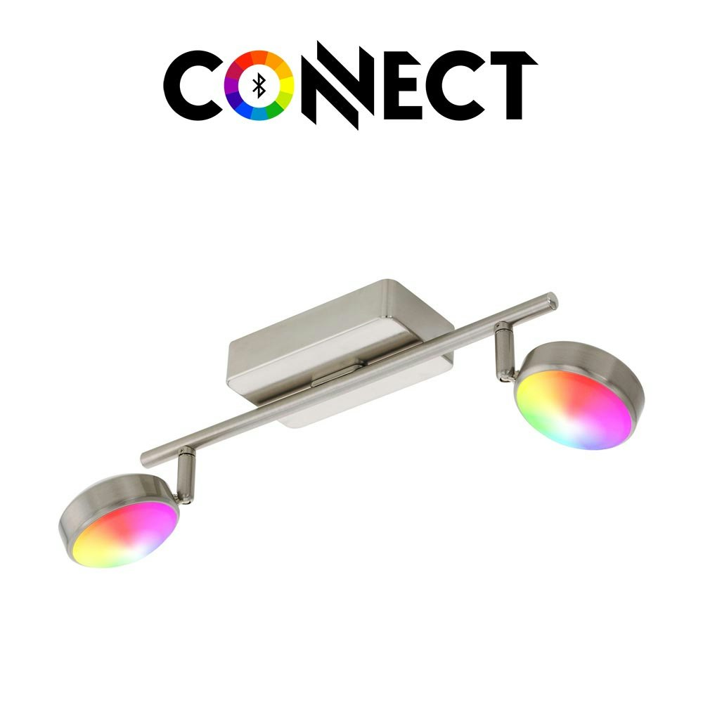Connect LED Strahler 2-flammig 1200lm RGB+CCT zoom thumbnail 1