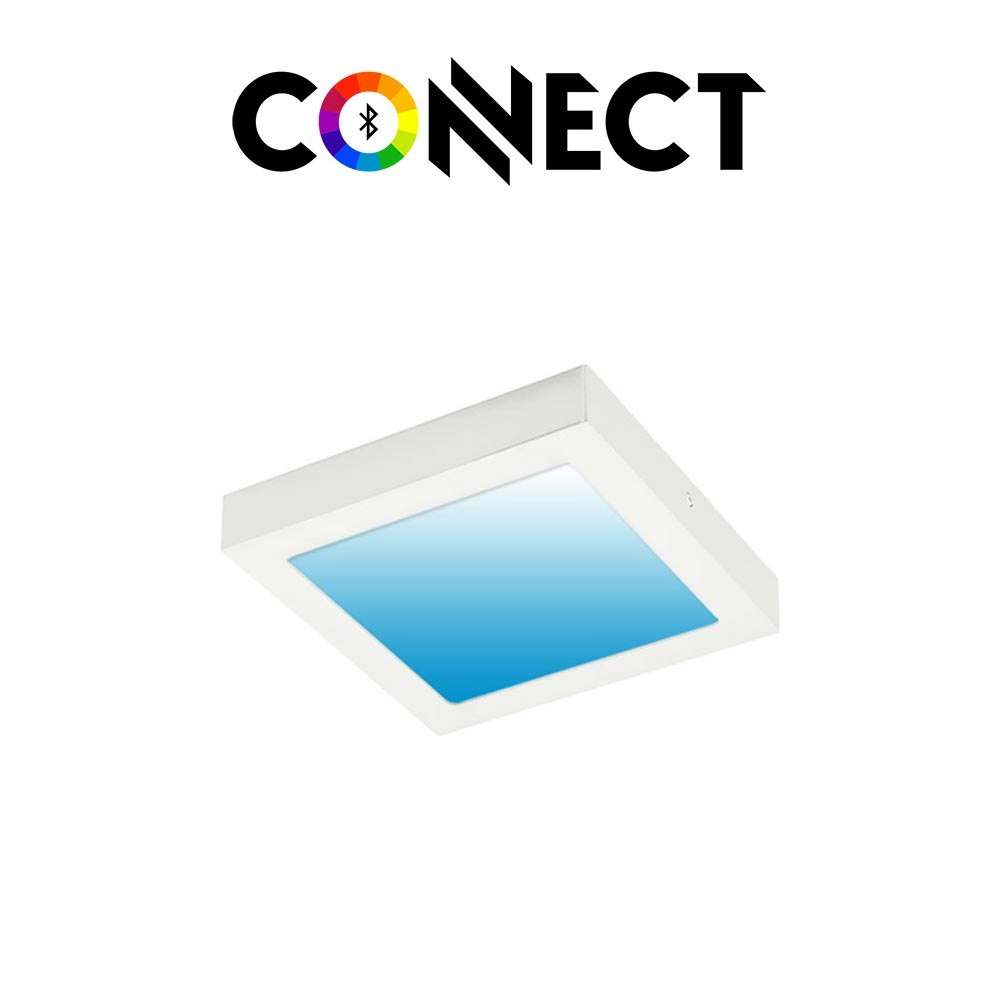 Connect LED Deckenlampe 22,5x22,5cm 2000lm RGB+CCT thumbnail 1