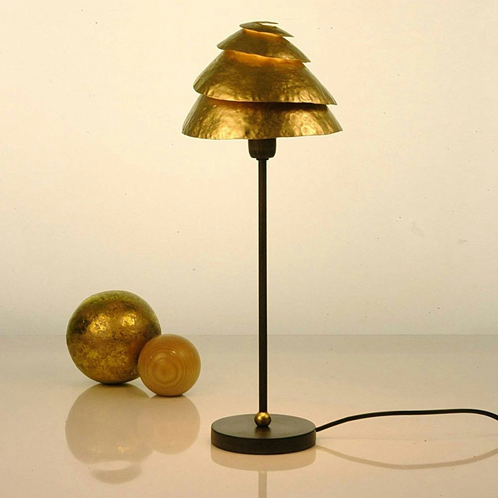 Lampada da tavolo Snail One Iron Marrone-Nero-Oro
                                        