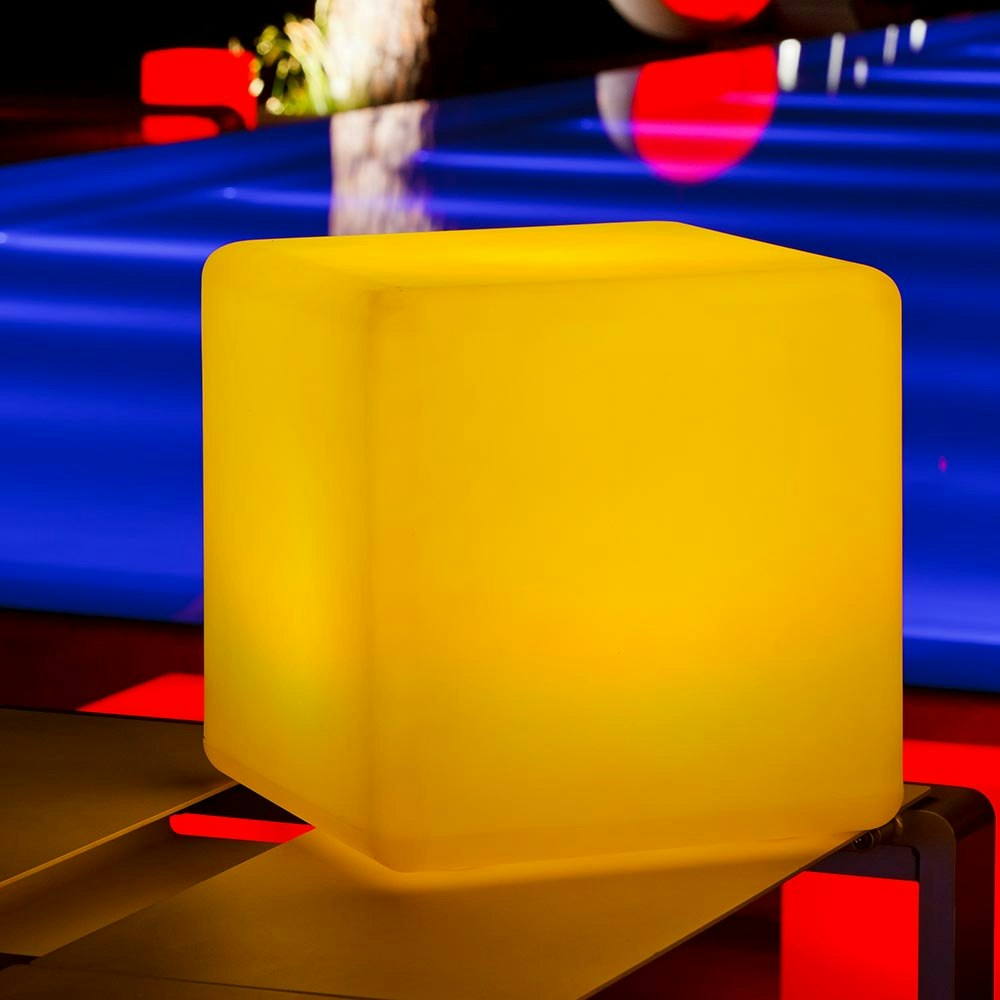 Akku LED Würfel Big-Cube 43cm mit App-Steuerung 2