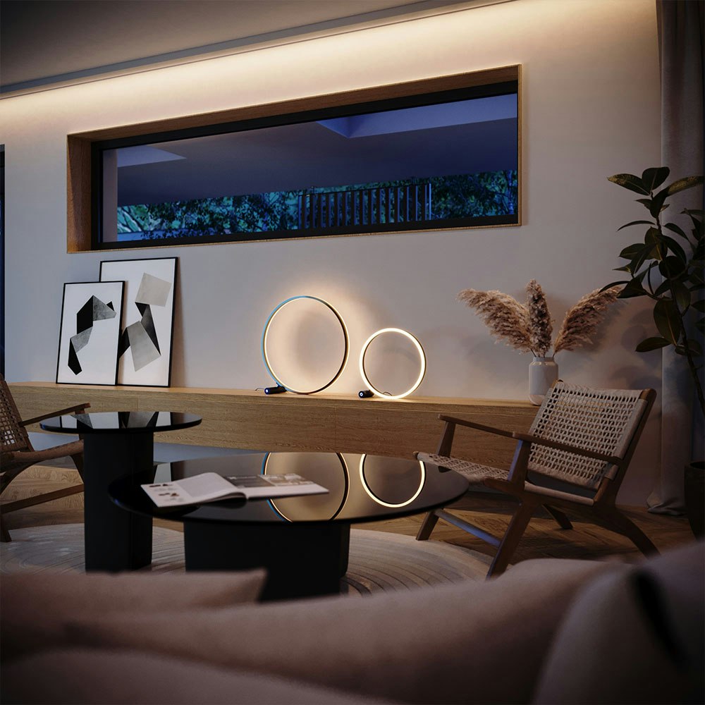 s.luce LED ring table lamp direct or indirect thumbnail 3