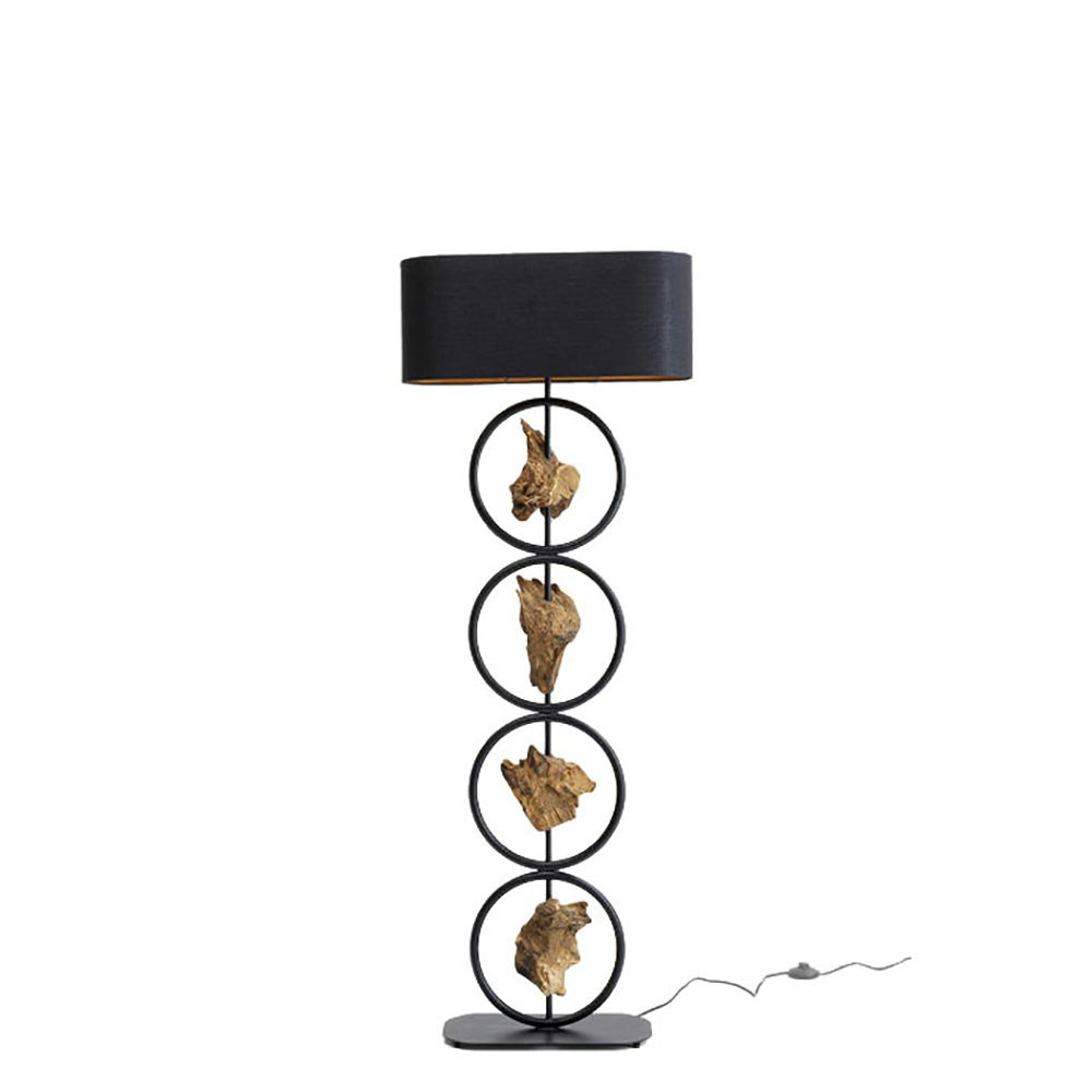 KARE Simple Floor Lamp Nature Circles 1