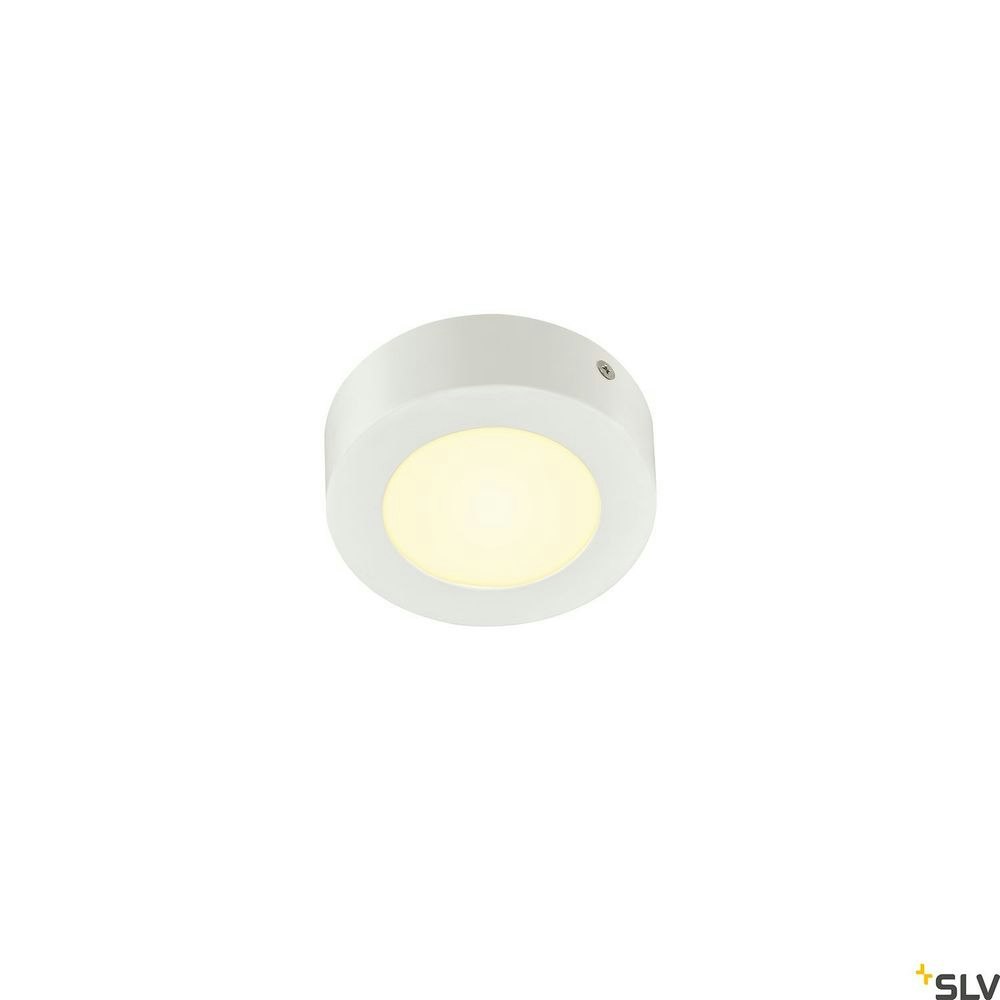 SLV Senser 12 LED Deckenlampe 3000K Rund Weiß 1