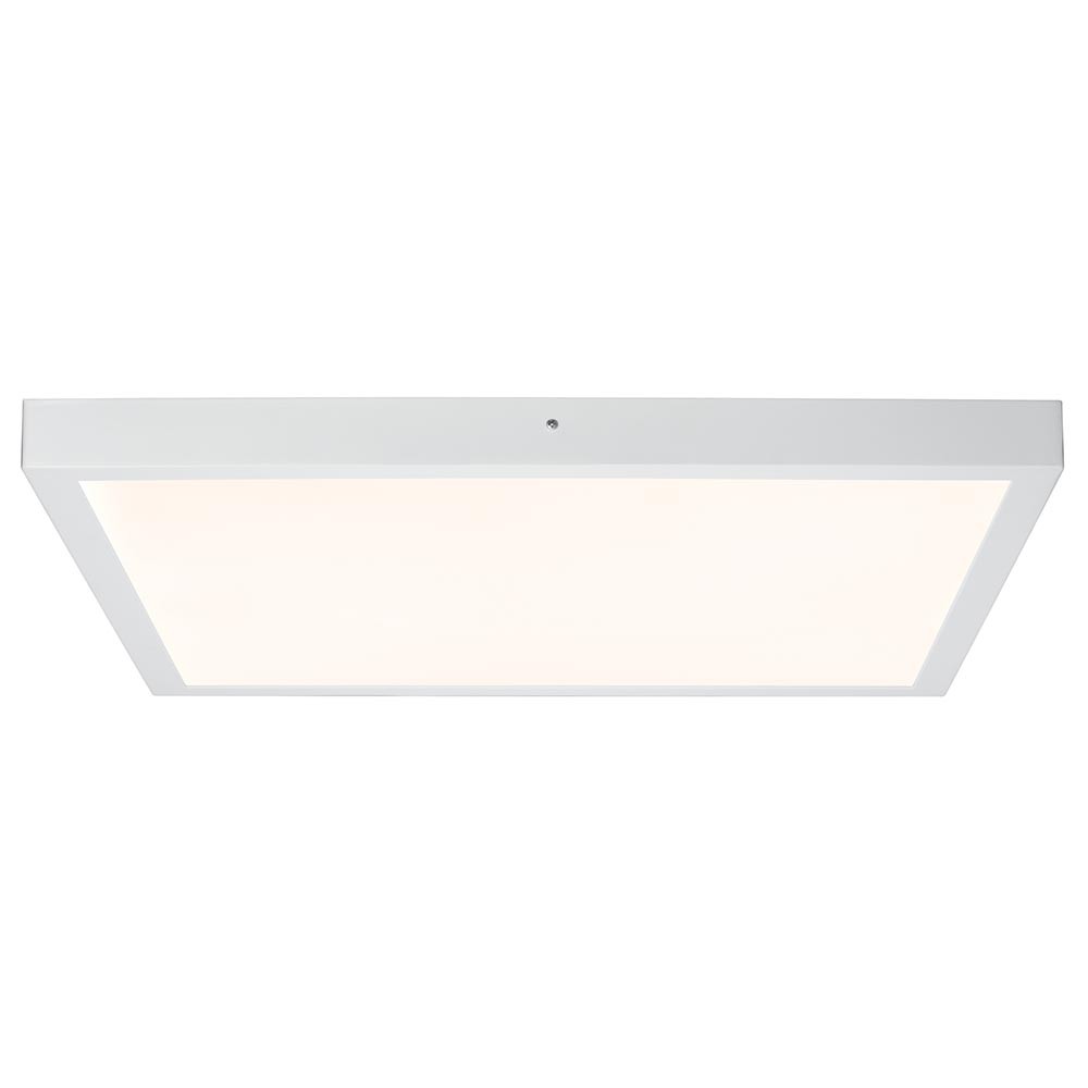 S.Luce Deckenleuchte Lunar LED Panel 27,4W Weiß Alu