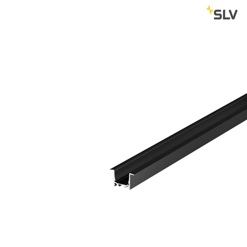 SLV Grazia 20 LED Einbauprofil 1m Schwarz 