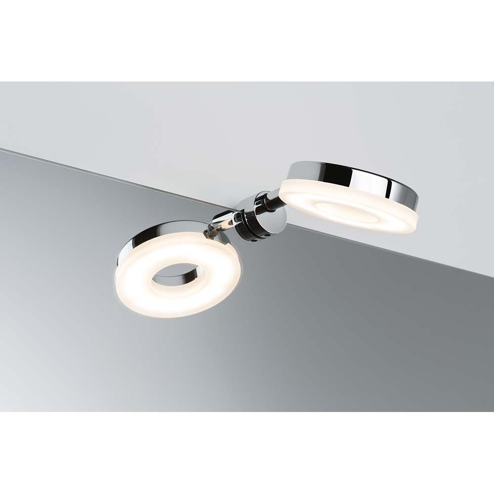 S.Luce Wandleuchte Becrux LED 1x4W Chrom