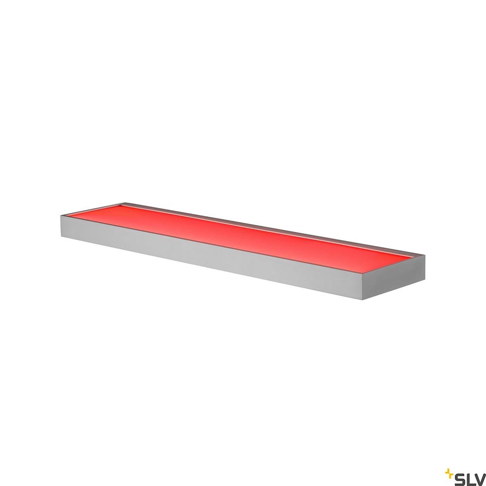 S.Luce SLV New Flat LED Wandaufbauleuchte 90cm RGBW