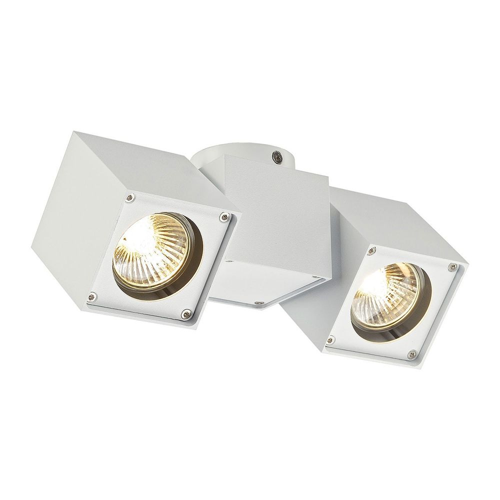 S.Luce SLV Altra Dice Spot 2 Deckenleuchte weiß 2xGU10 max. 2x50W