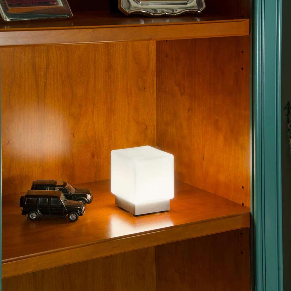 Casablanca Tischlampe Cube 8x8cm 