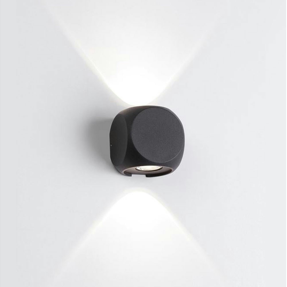 Nova Luce Zari Mini Wandleuchte 5cm Lichtstrahlen IP54 thumbnail 1