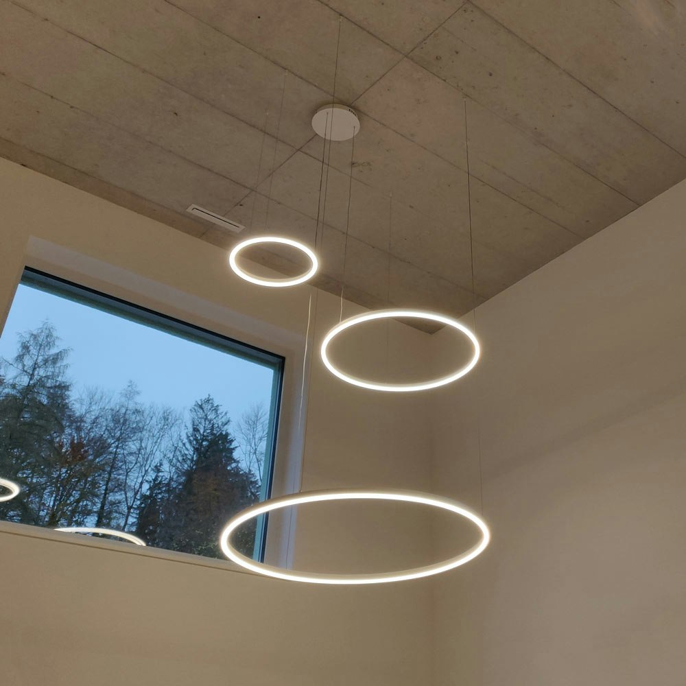 s.luce Ring 40 LED-Pendelleuchte direkt oder indirekt 5m Abhängung zoom thumbnail 3