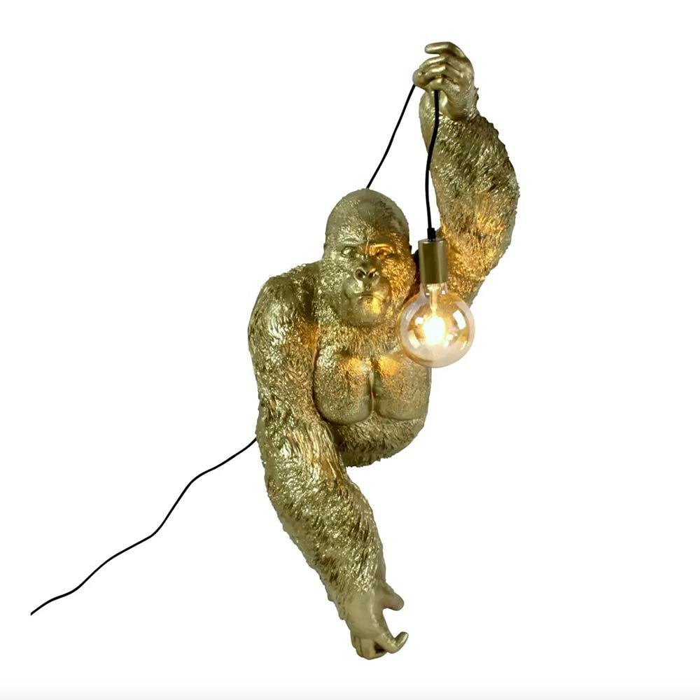 Coole Affenlampe Gorilla-Wandleuchte Jungle Jack 2
