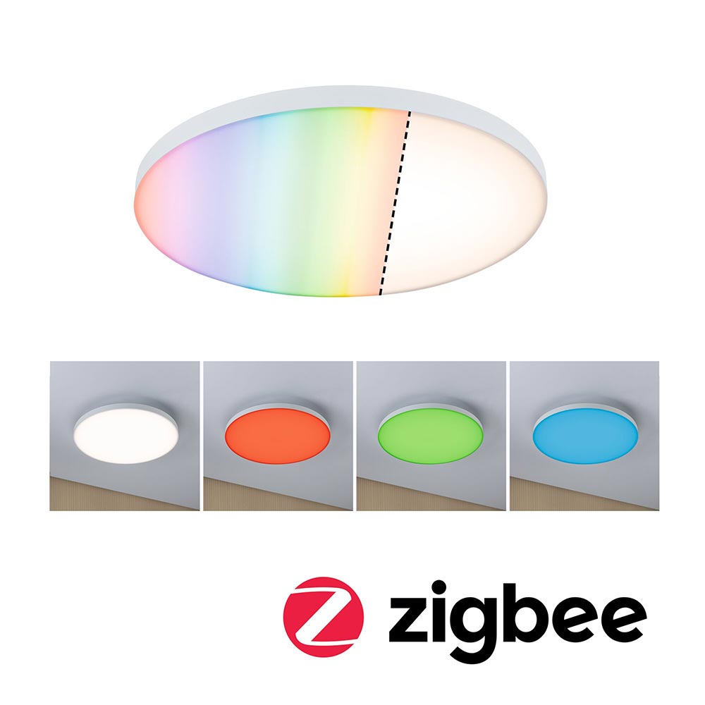 S.Luce LED Smart Home Zigbee Panel Deckenleuchte Velora