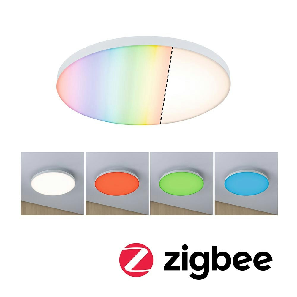 LED Smart Home Zigbee Panel Deckenleuchte Velora zoom thumbnail 1