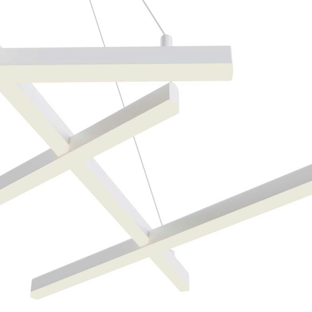 Hängelampe Lines mit LED-Stäben 100cm 4500lm Weiß thumbnail 2