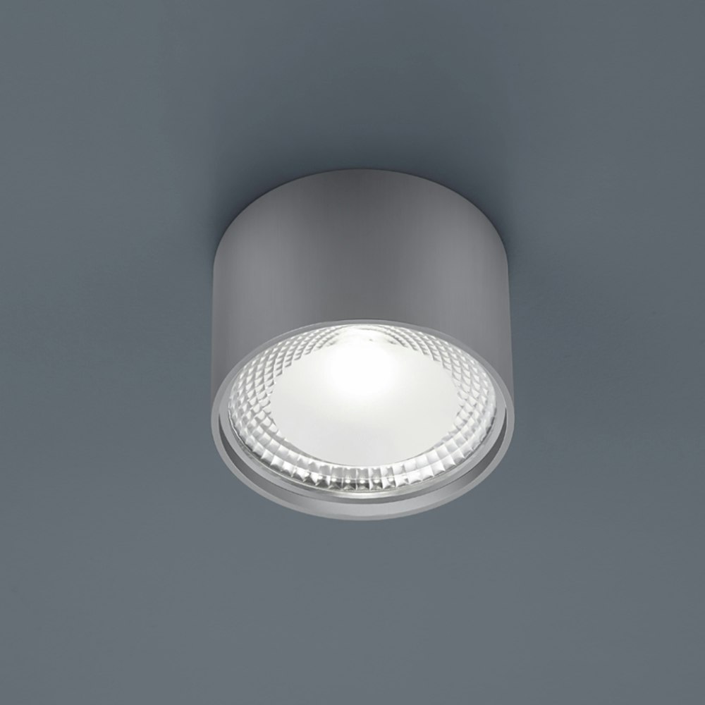 Helestra Lampada da soffitto a LED Kari Nickel Opaco 2