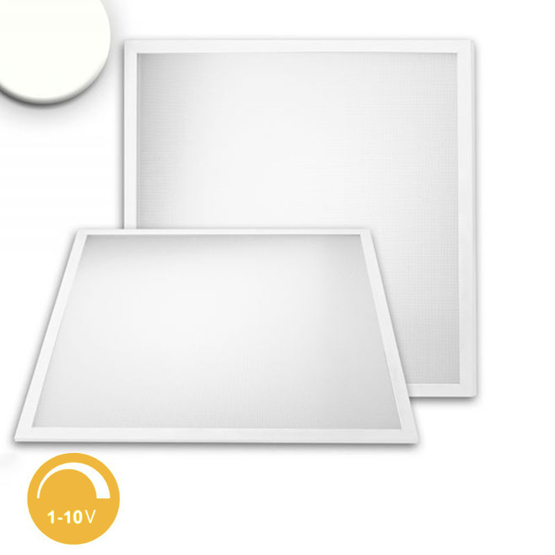 S.Luce LED Panel Professional Line 600 Neutralweiß 1-10 V Dimmbar 4100lm Weiß