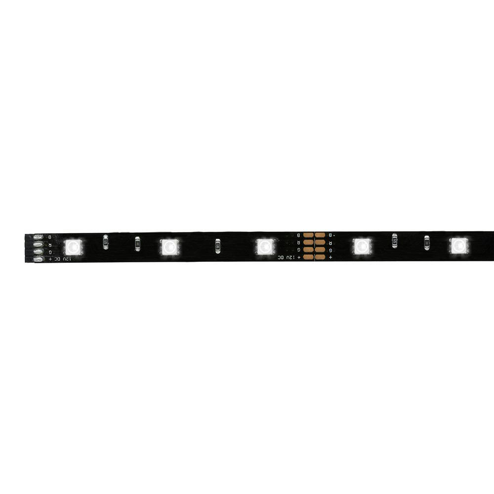 Function YourLED ECO Stripe 1m RGB 7,2W 12V DC Schwarz thumbnail 1