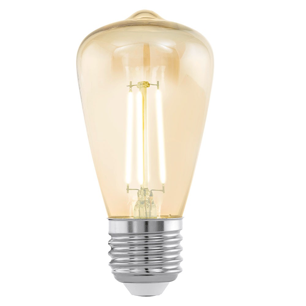 S.Luce E27 LED Retro Kolben Extra Warmweiß 2200K 220lm 4W