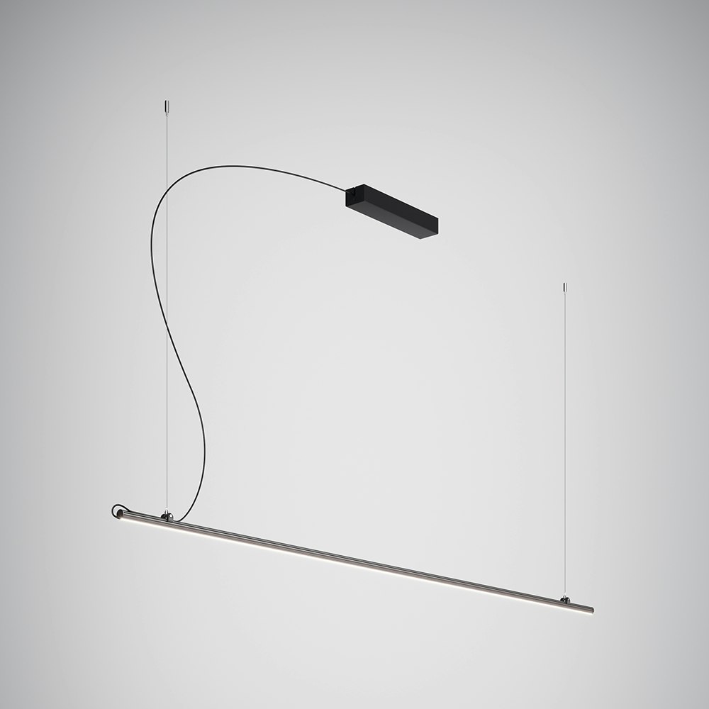 Fabbian Freeline LED-Hängeleuchte Medium 200cm 1