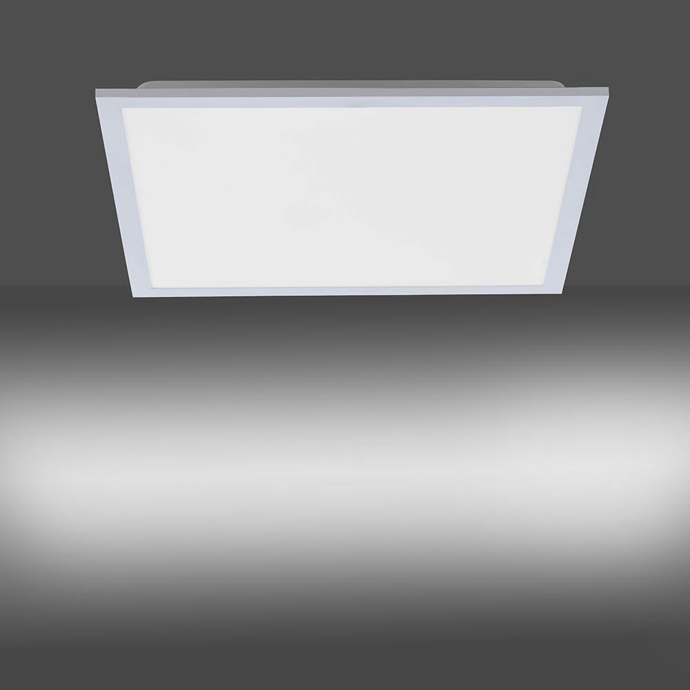 LED Deckenleuchte Flat 45x45cm Silberfarben zoom thumbnail 3