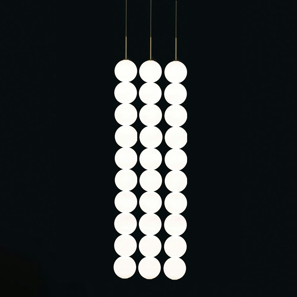 Terzani Abacus LED Design-Hängelampe 3er 1