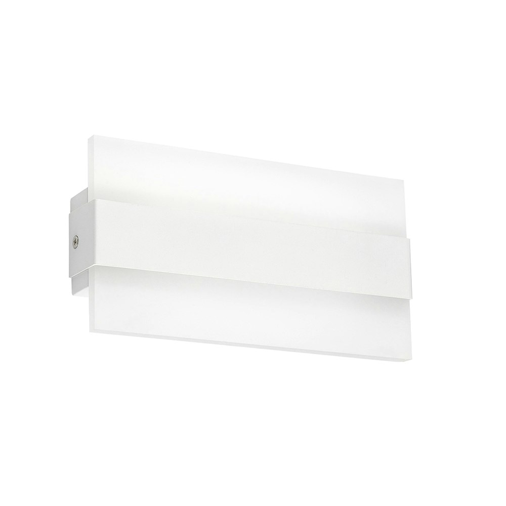 Nova Luce Polso LED Wandlampe Metall Weiß 1
