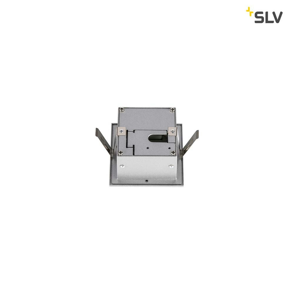SLV Frame LED Basic Wand-Einbauleuchte Silberfarben thumbnail 2