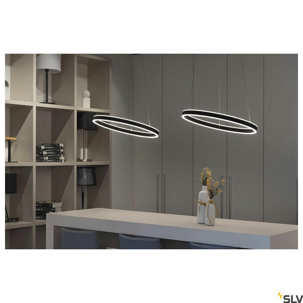 SLV One LED Pendant Light Dali Up&Down Ø 60cm thumbnail 6