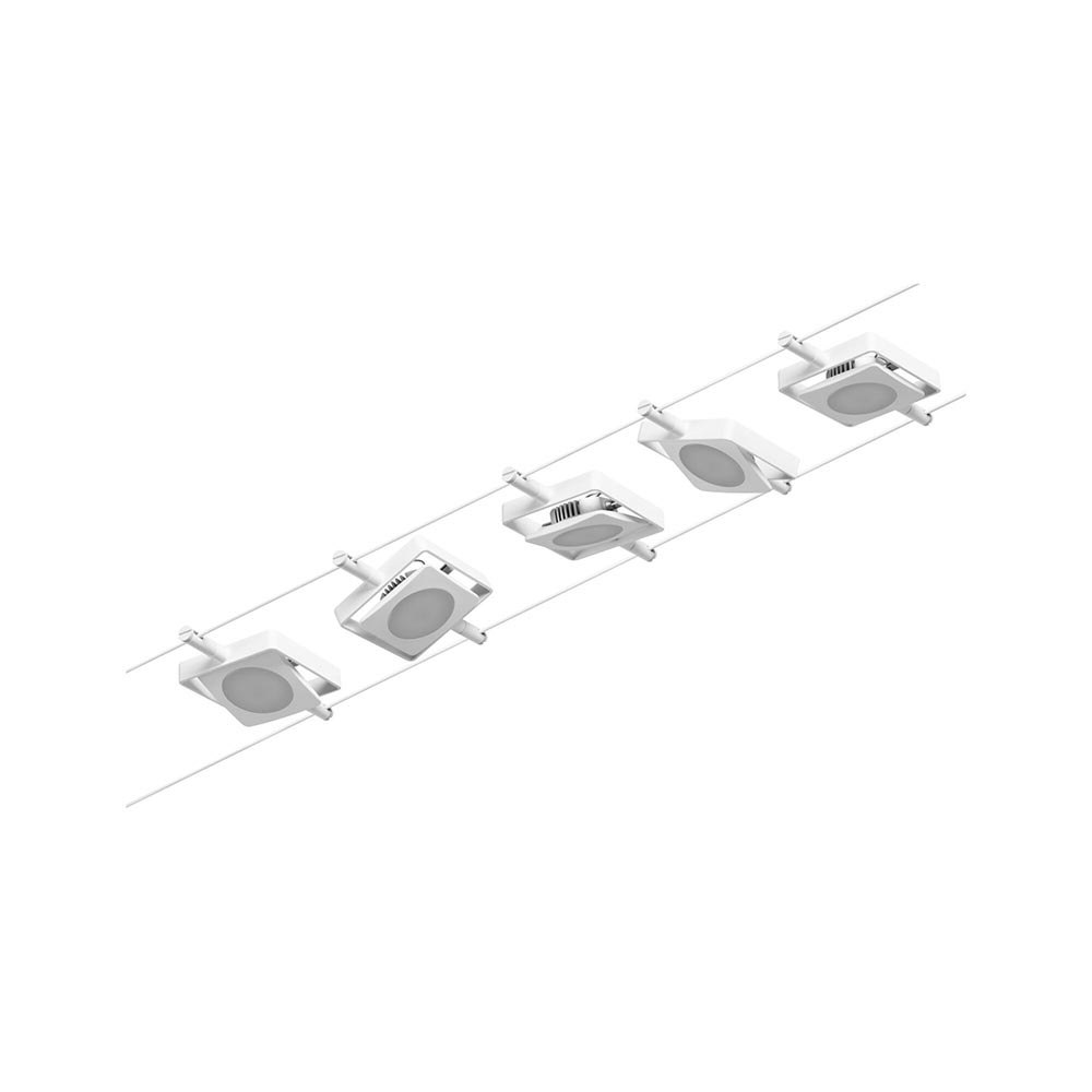 CorDuo LED Seilsystem Mac Basis-Set Weiß, Chrom zoom thumbnail 4