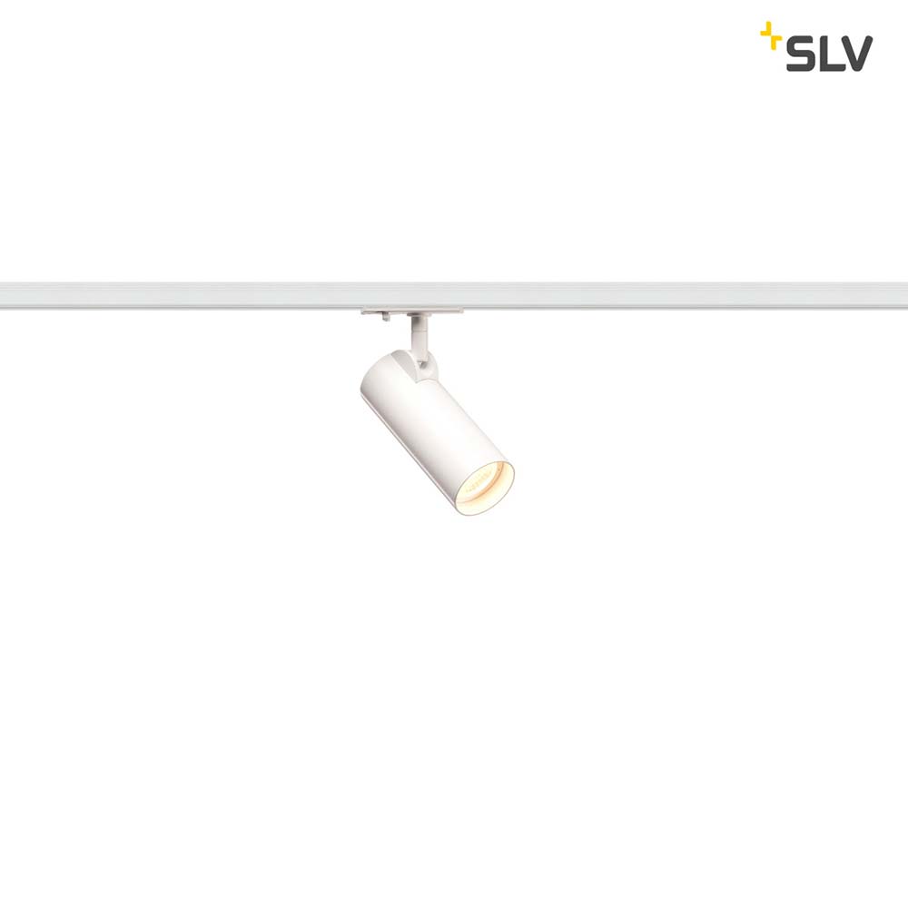 S.Luce SLV Helia 50 LED Strahler für 1Phasen-Stromschiene 3000K Weiß 35°