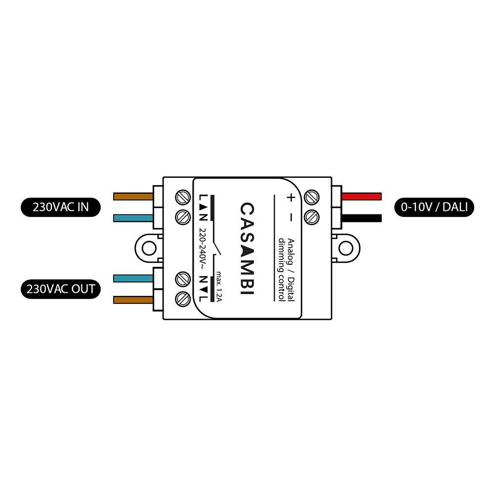 Casambi ASD Modul Controller 0-10V & 1-10V Leuchten zoom thumbnail 2