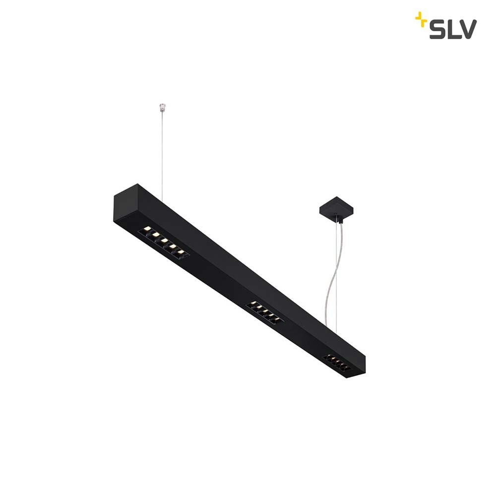 SLV Q-Line LED Pendelleuchte 1m Schwarz 4000K 2