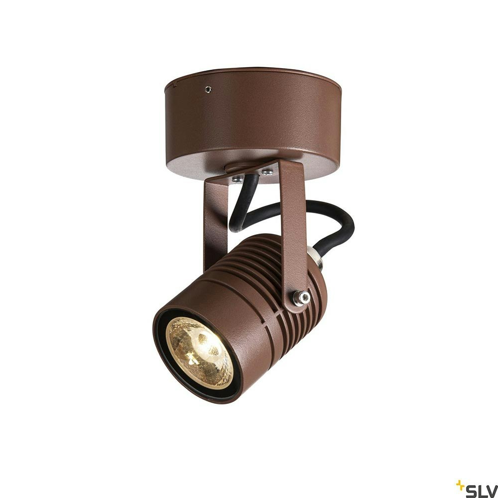 SLV LED Spot Outdoor LED Wandaufbauleuchte IP55 zoom thumbnail 1