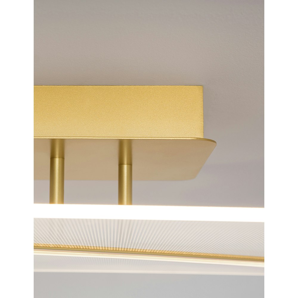 Nova Luce Jertuna LED Deckenlampe Gold, Klar thumbnail 5