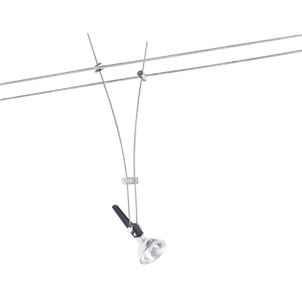 S.Luce Wire System Light&Easy Spot Comet max. 1x50W GU5,3 Chrom 12V