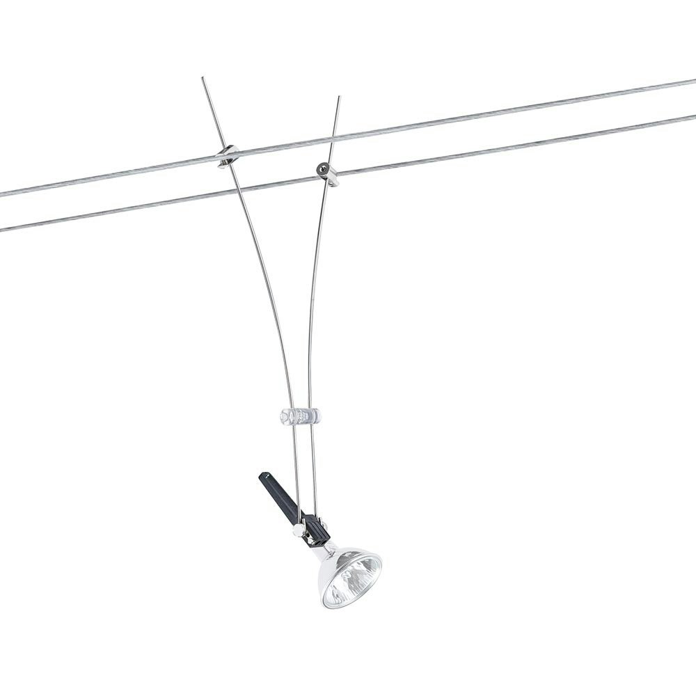 Wire System Light&Easy Spot Comet max. 1x50W GU5,3 Chrom 12V zoom thumbnail 1