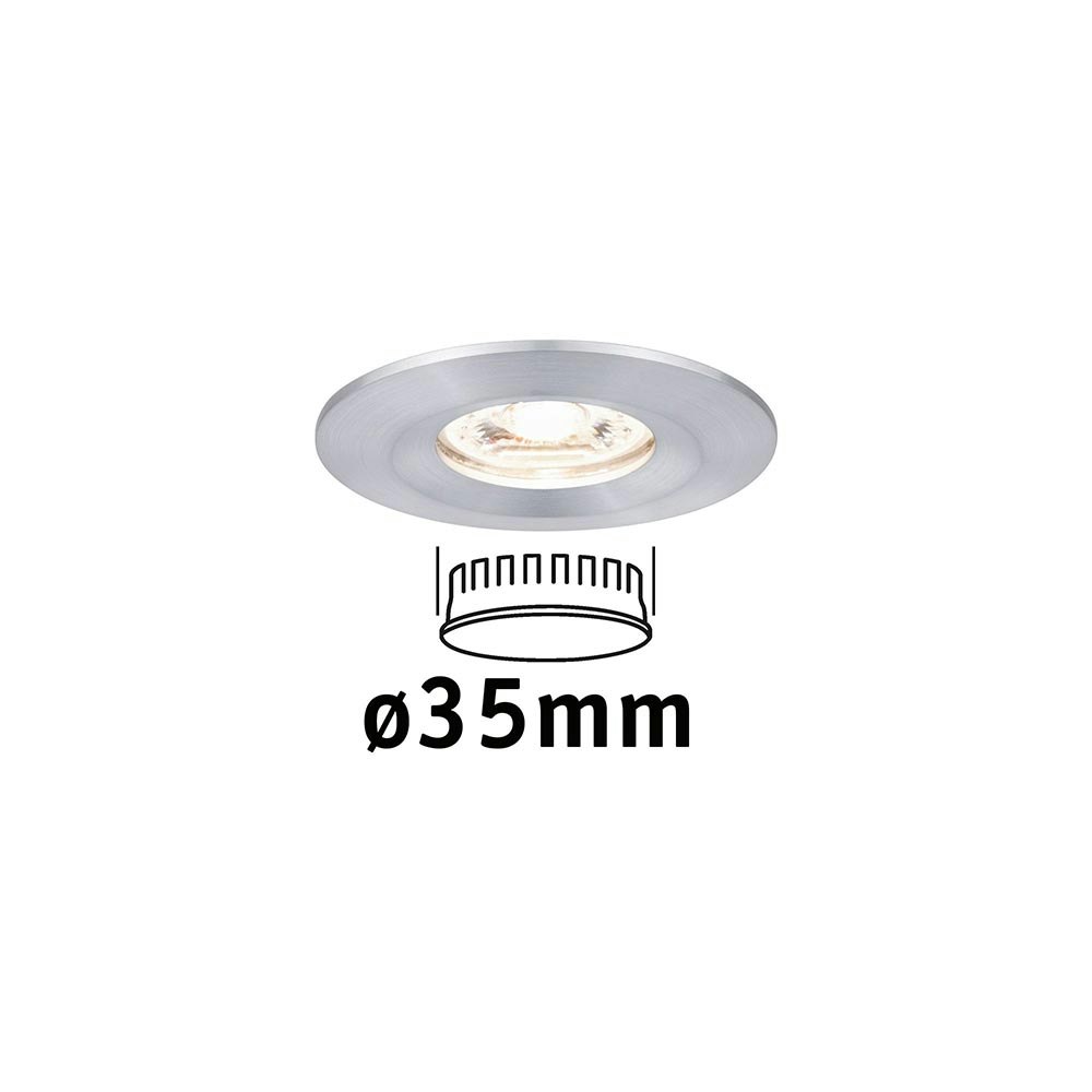LED Einzelleuchte Spot Nova Mini starr 6,5cm Alu 2