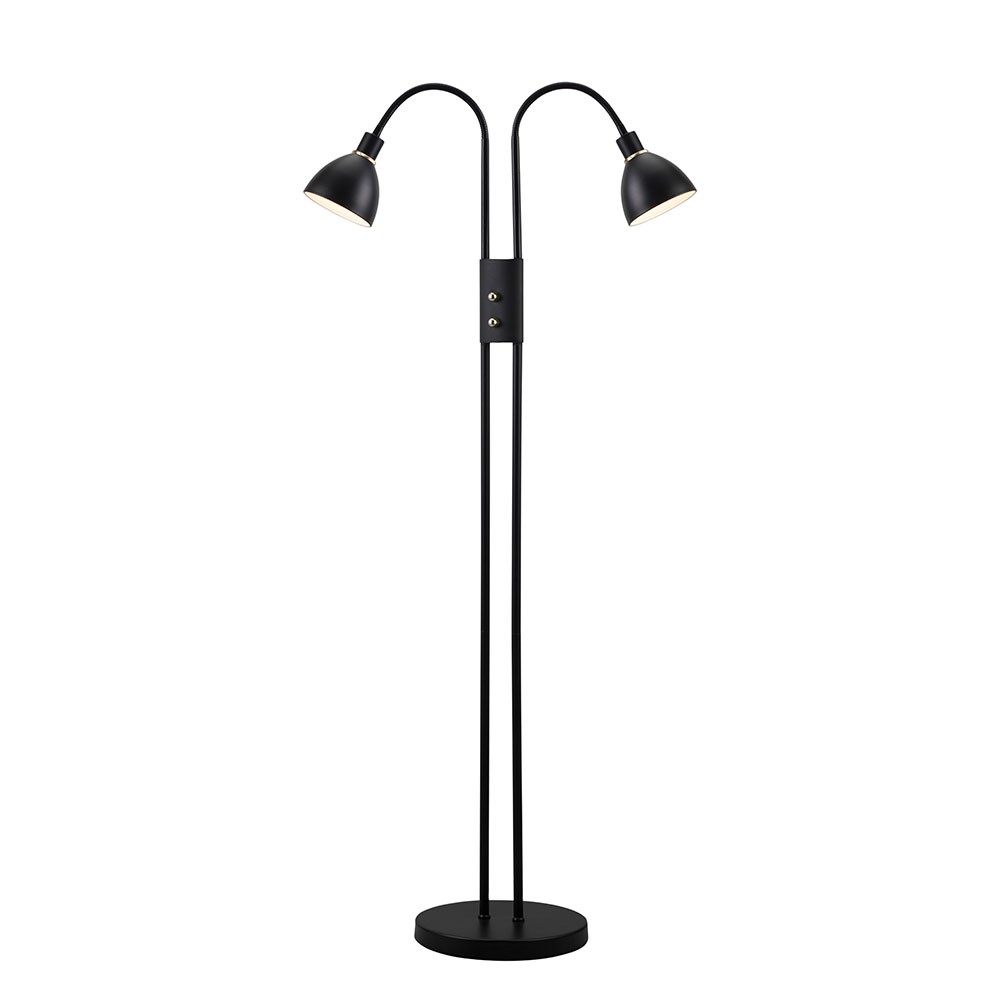 S.Luce Nordlux Ray Stehleuchte mit Dimmer 164cm Schwarz