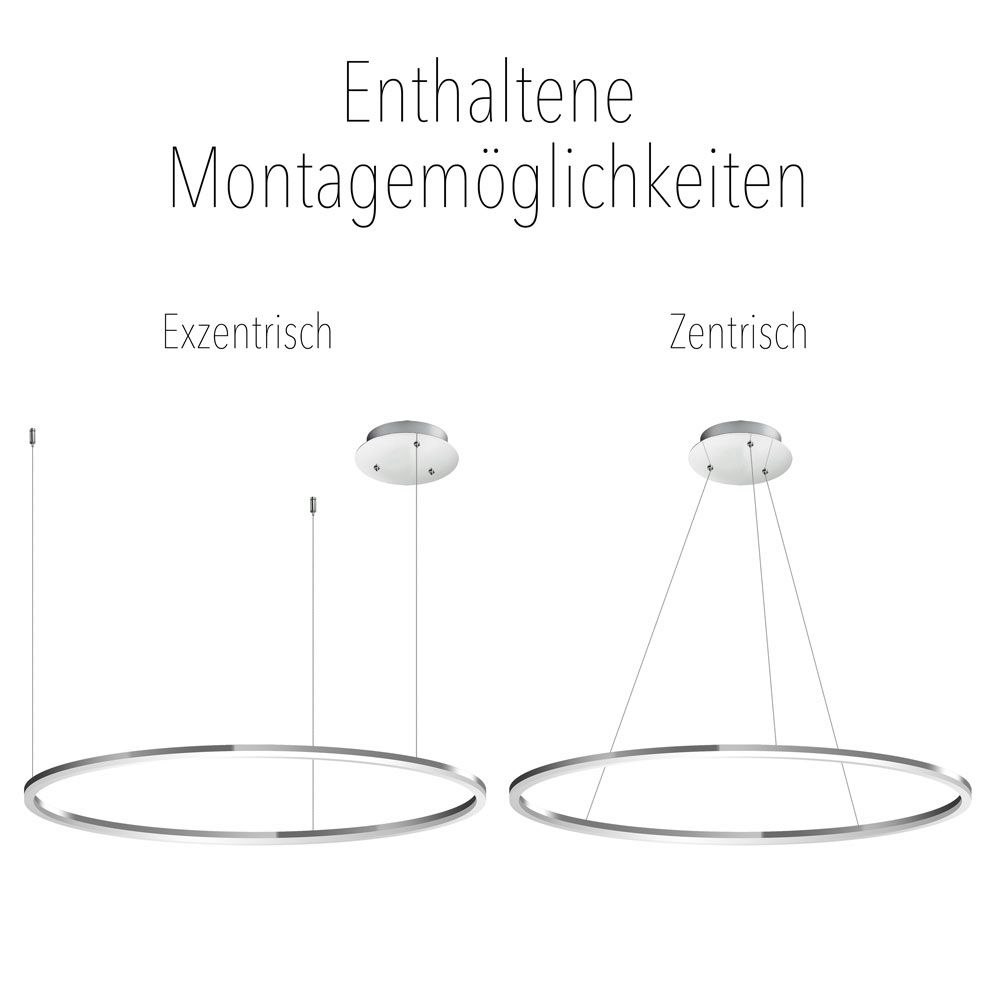 s.LUCE Ring 80 LED Pendant Lamp 5m Suspension thumbnail 3