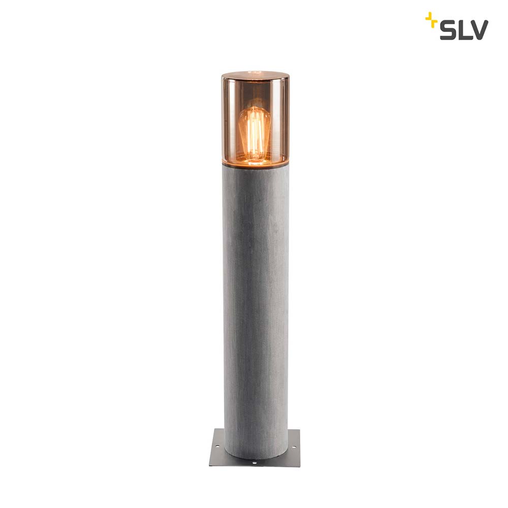 S.Luce SLV Lisenne Pole 70 E27 Grau IP54