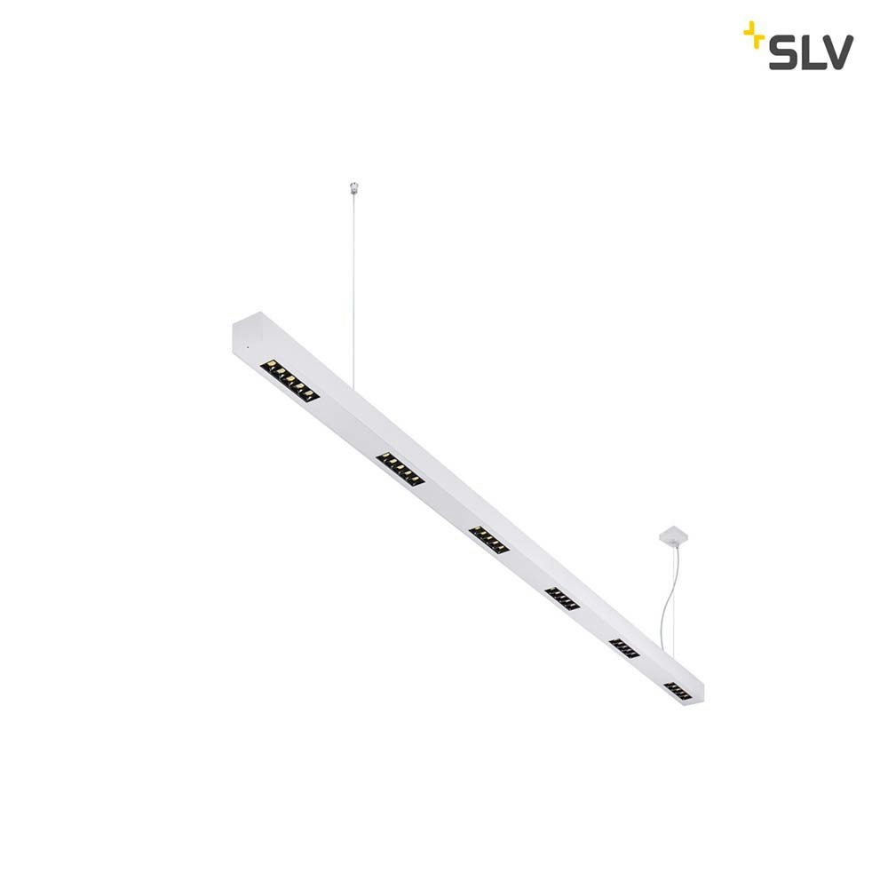 SLV Q-Line LED Pendelleuchte 2m Silber 4000K zoom thumbnail 2