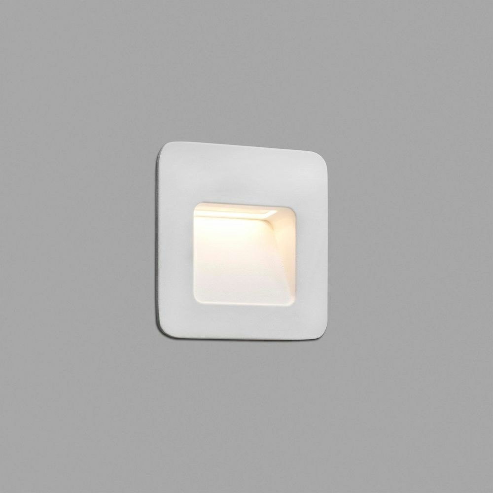LED Wand-Einbauleuchte NASE-1 3W 3000K IP44 Weiß 