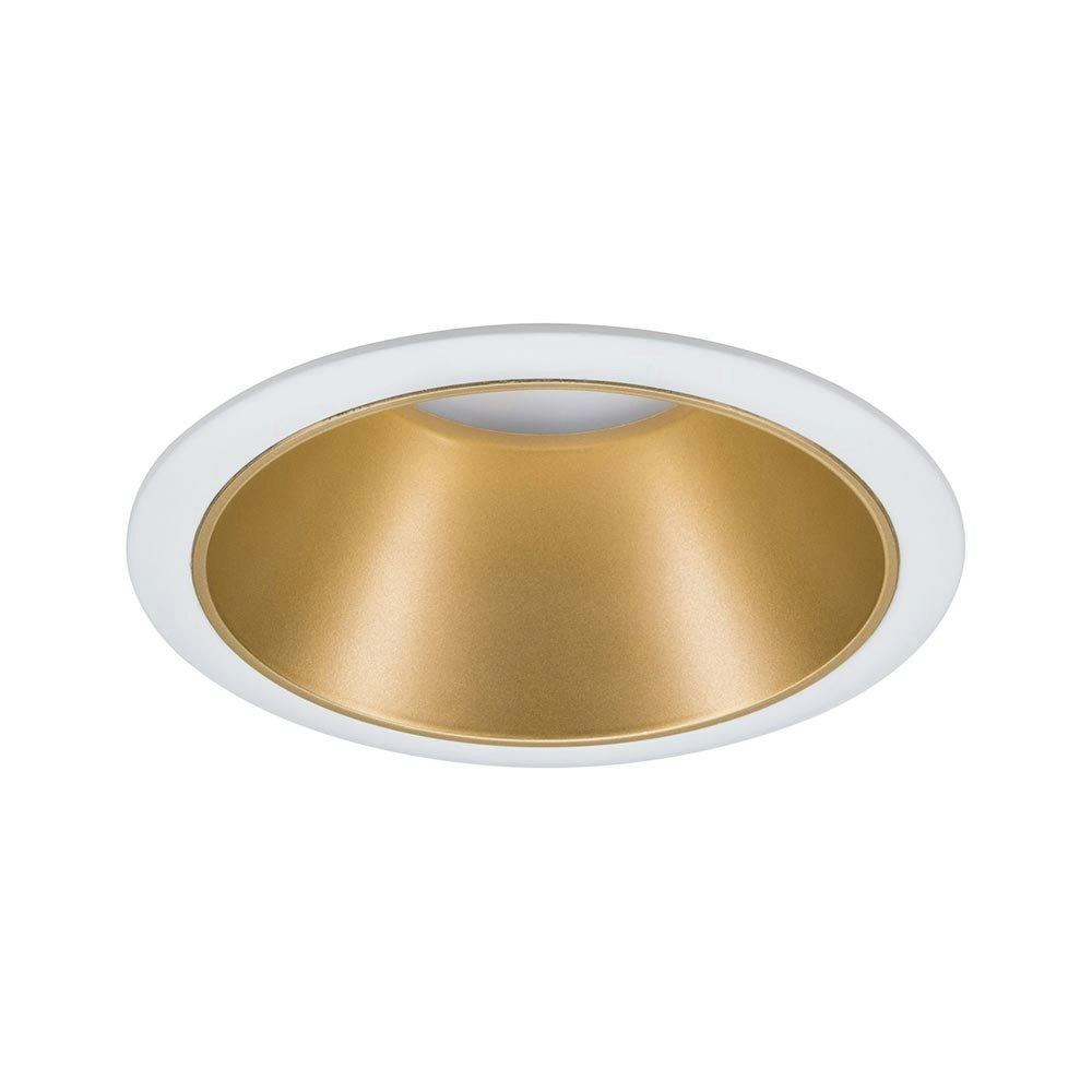 LED Einbauleuchte Cole LED Rund 8,8cm Weiß, Gold 2
