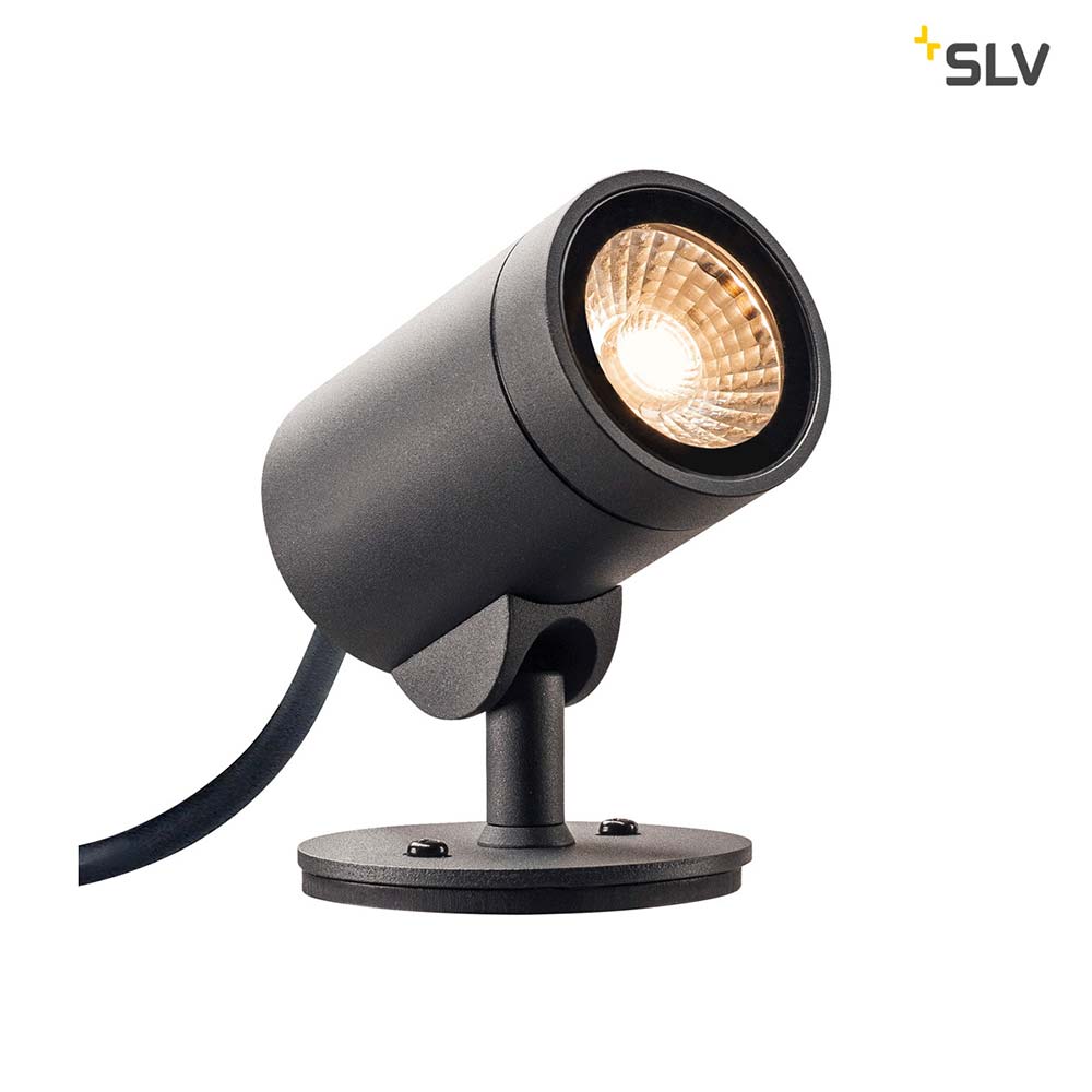 S.Luce SLV Helia LED Spot Outdoor Strahler 3000K 35° Anthrazit IP55