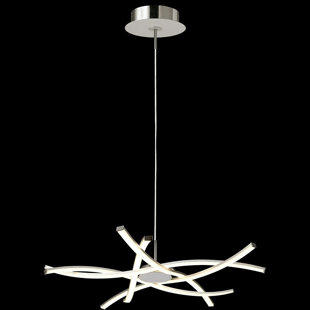 S.Luce Mantra LED-Pendelleuchte Aire Klein + Dimmbar