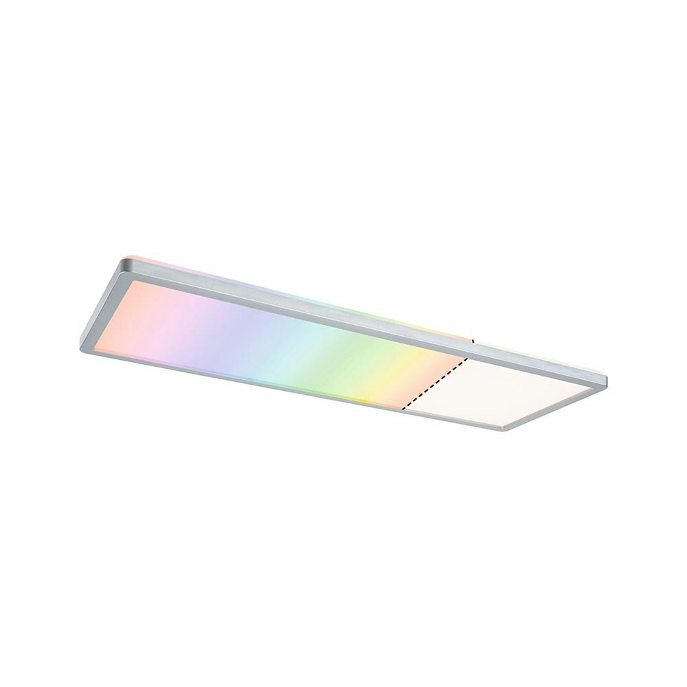 LED Panel Atria Shine Deckenleuchte RGBW Chrom-Matt 1
