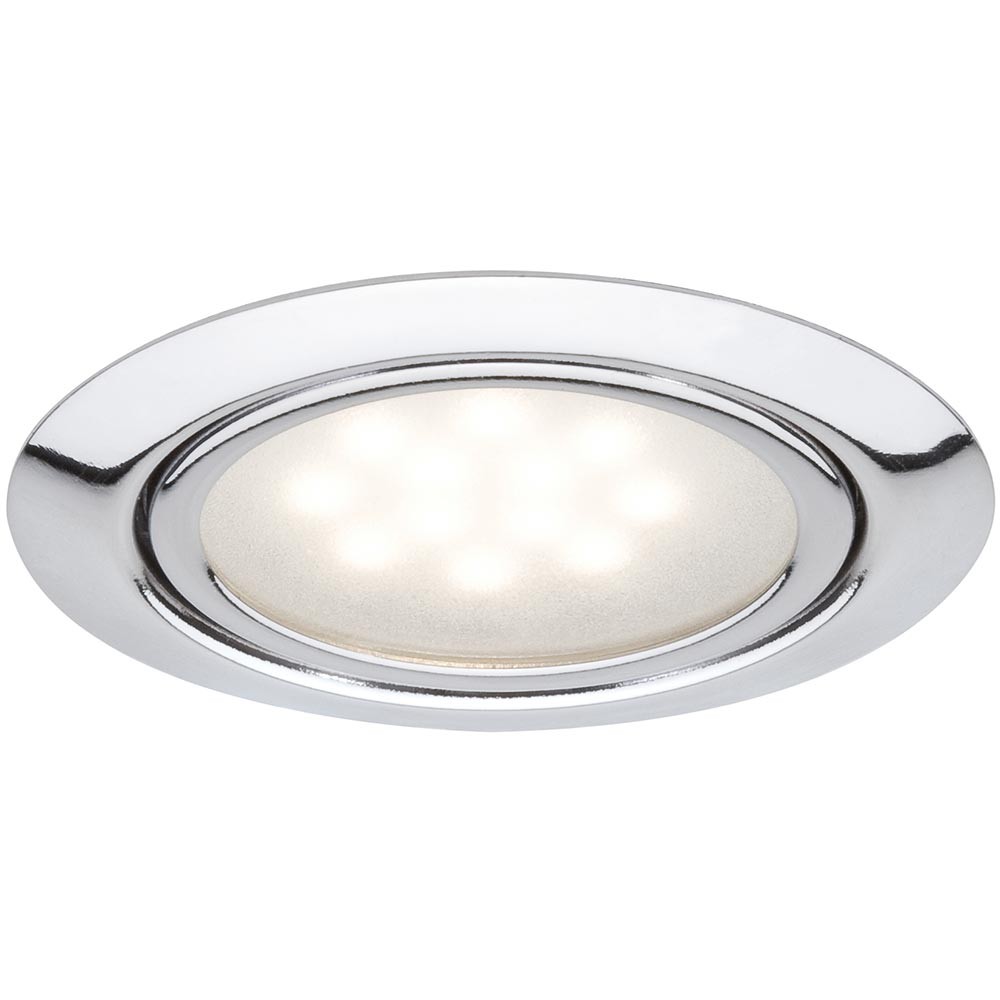 S.Luce Möbel EBL Set LED 3x1W 12VA 12V 65mm Chrom