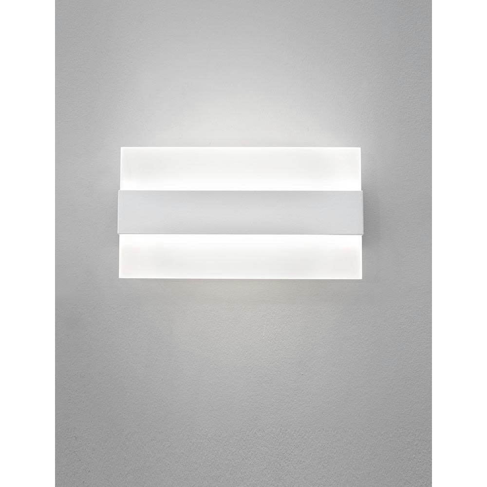 Nova Luce Polso LED Wandlampe Metall Weiß thumbnail 3